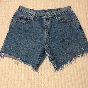 Men’s wrangler cut offs - size 38